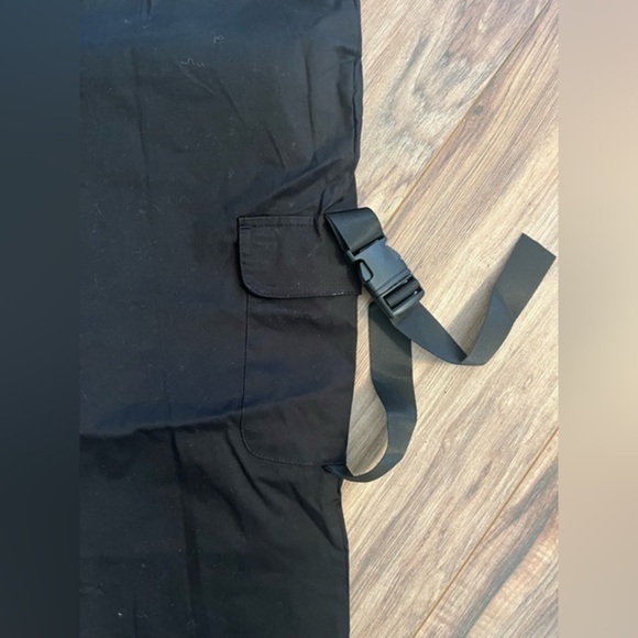 NWT Cargo Pants, High Waist Lounge Pants Fashion Loose Relaxed Fit Jogger Sz M - Picture 10 of 13